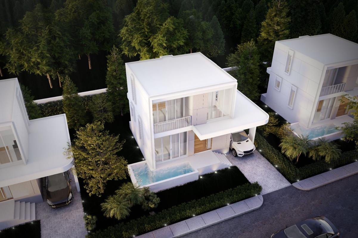 Schöne Villa